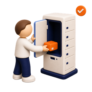 Locker Terbuka