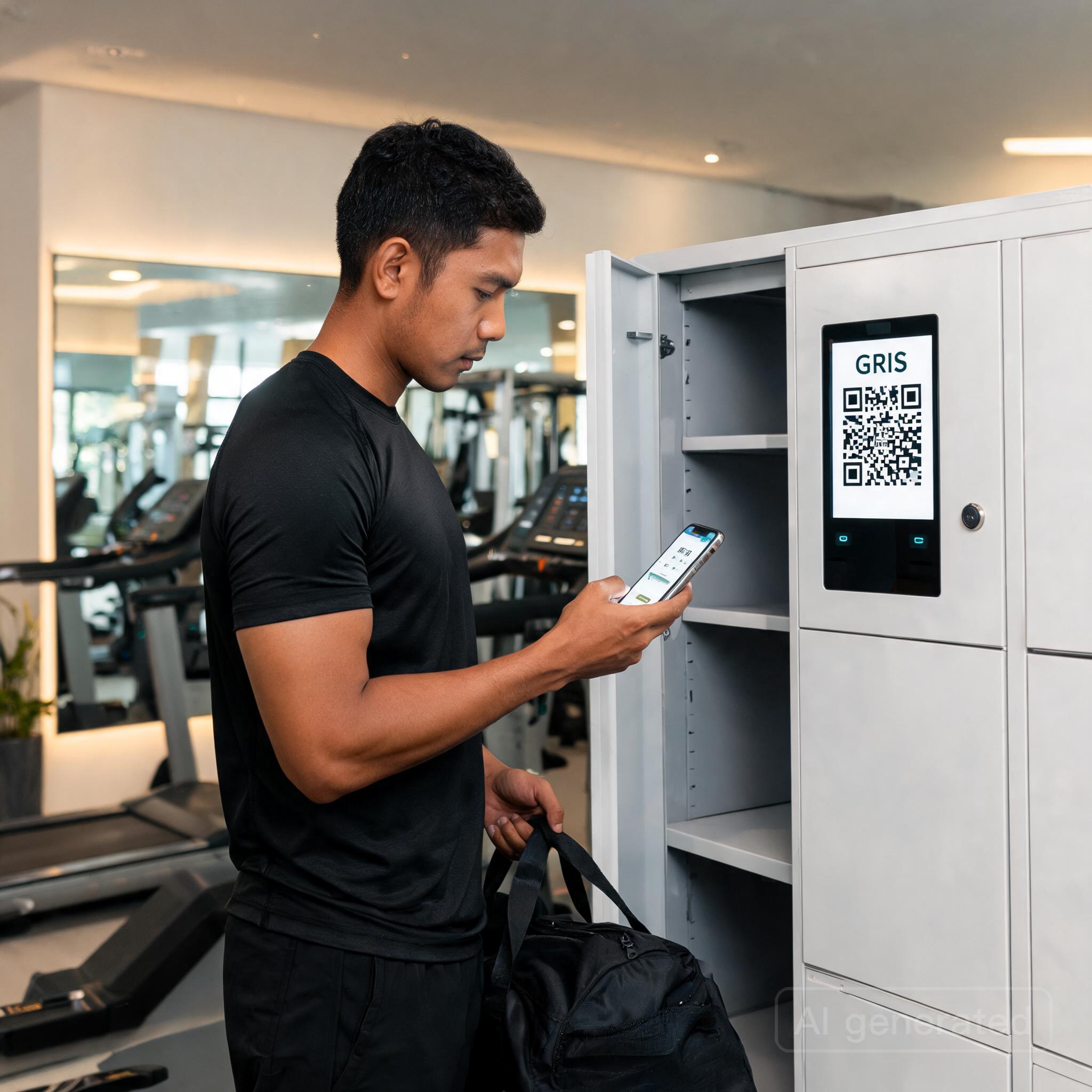 Ilustrasi Cara Memilih Sewa Smart Lockers yang Tepat untuk Mall, Sarana Olahraga dan Sarana Umum di Jakarta