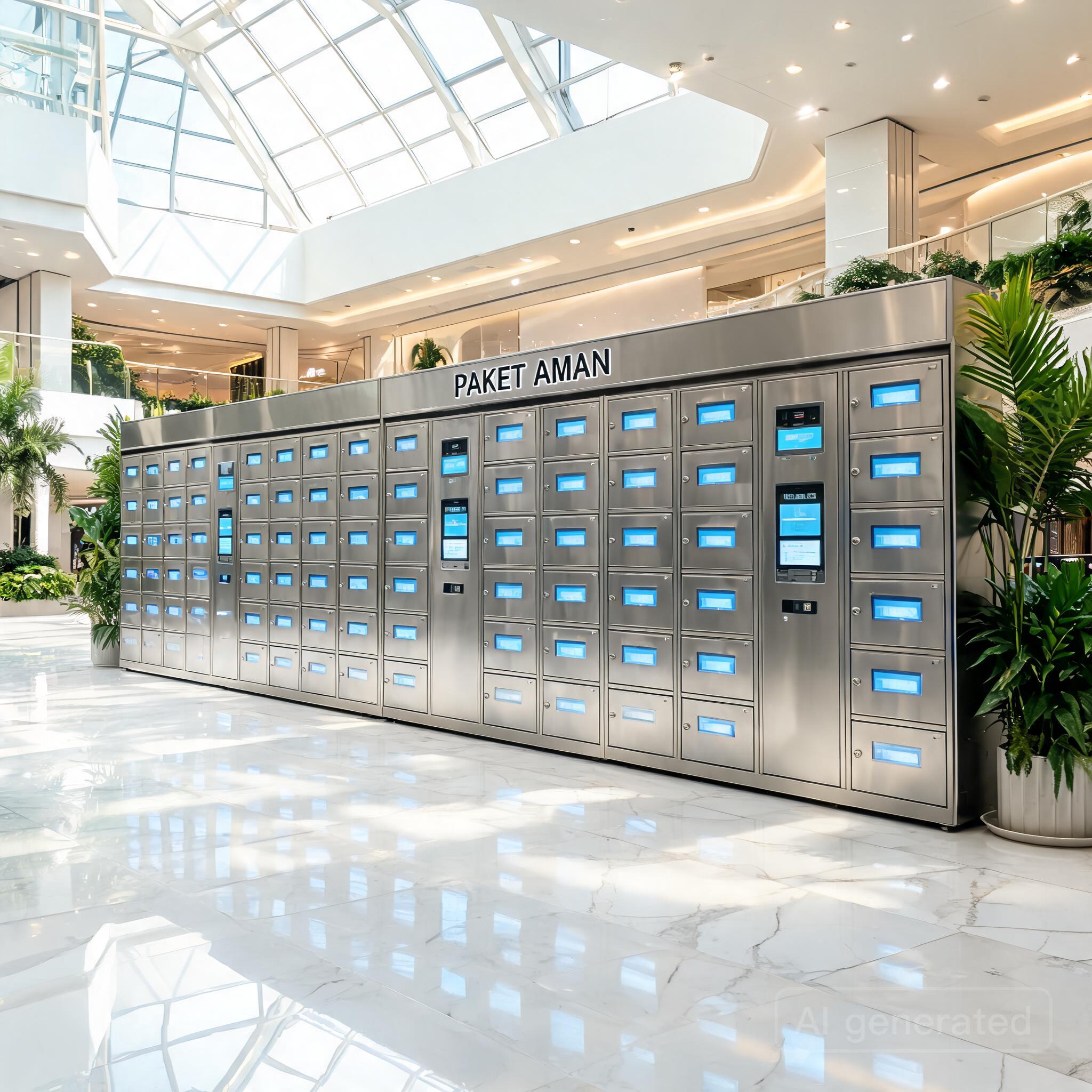Paket Aman dengan Smart Locker