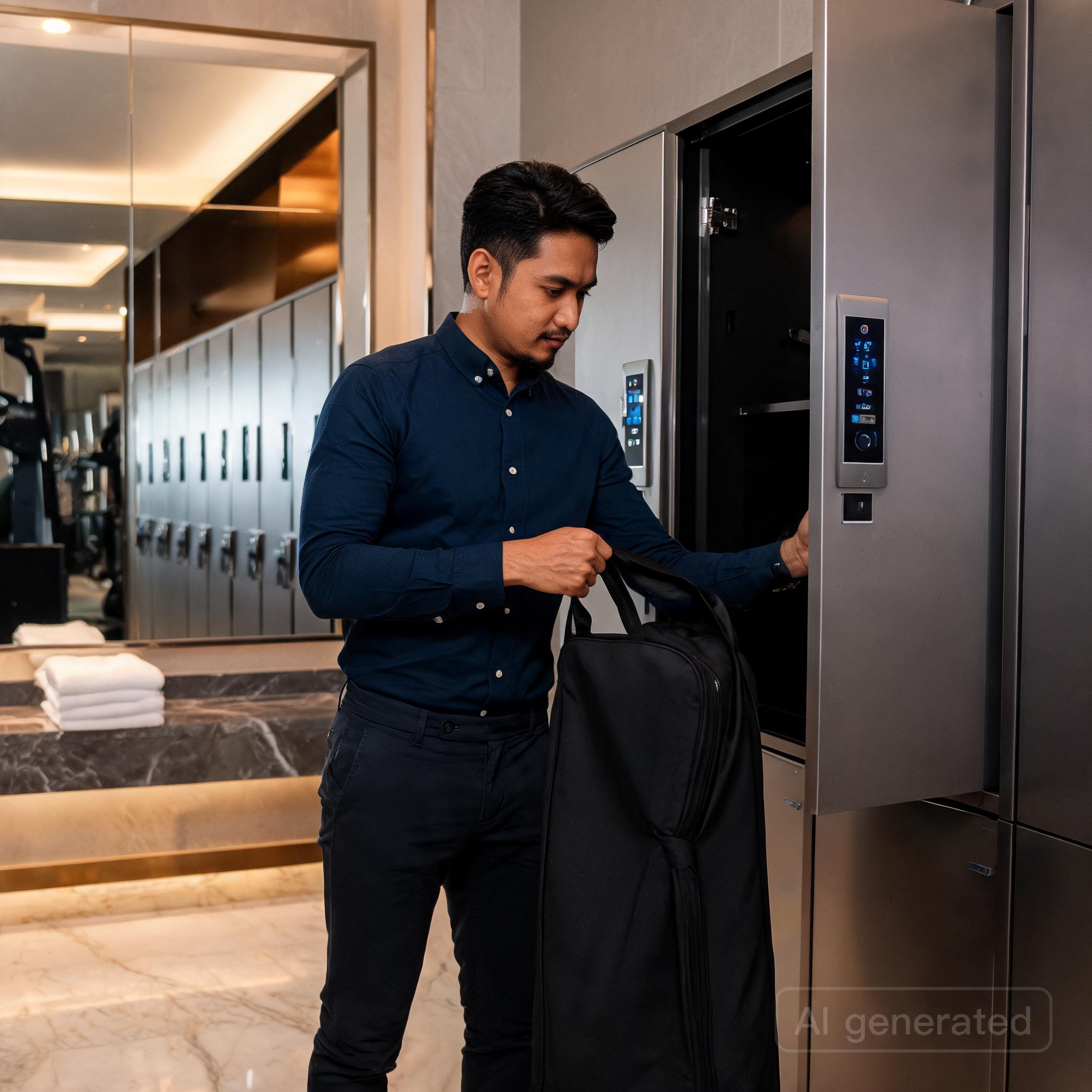 Ilustrasi Tingkatkan Kenyamanan Member Gym dengan Fasilitas Sewa Smart Locker