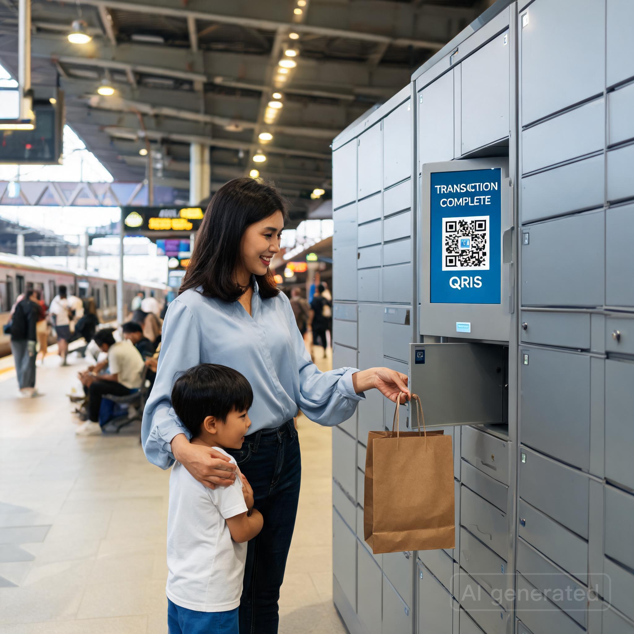 Ilustrasi Keunggulan Smart Locker Berbasis IoT Dibandingkan Loker Kunci Manual