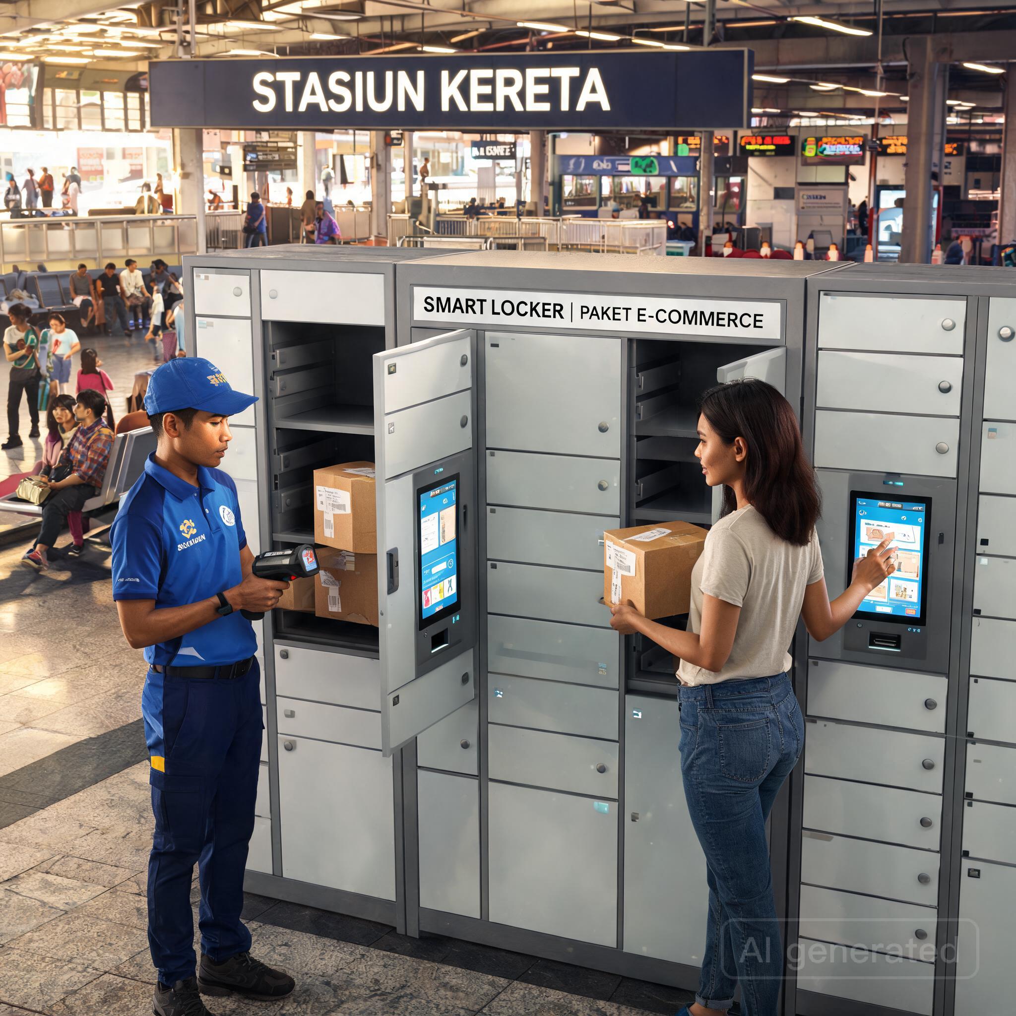 Ilustrasi Sewa Smart Locker adalah Investasi Menguntungkan untuk Bisnis Anda