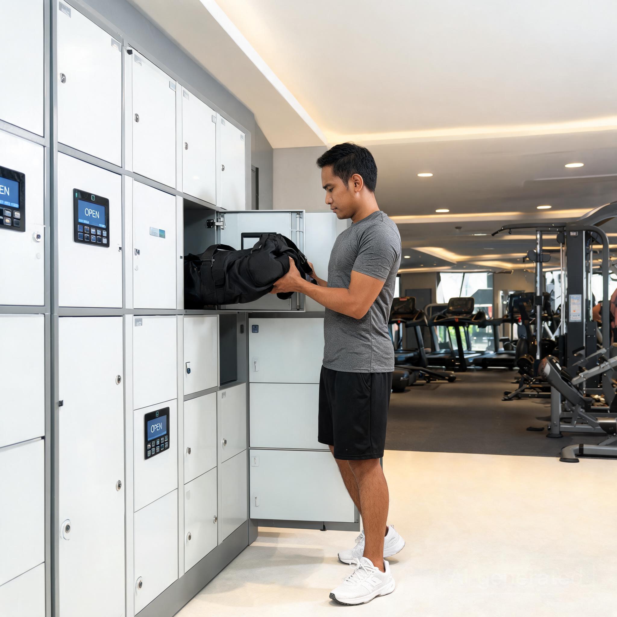 Ilustrasi Sewa Smart Locker adalah Investasi Menguntungkan untuk Bisnis Anda