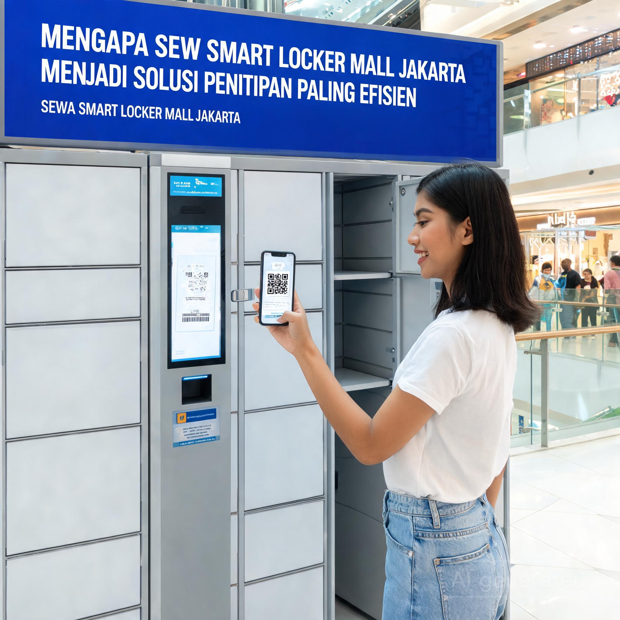 Ilustrasi Sewa Smart Locker : Solusi Terbaik untuk Penitipan Barang