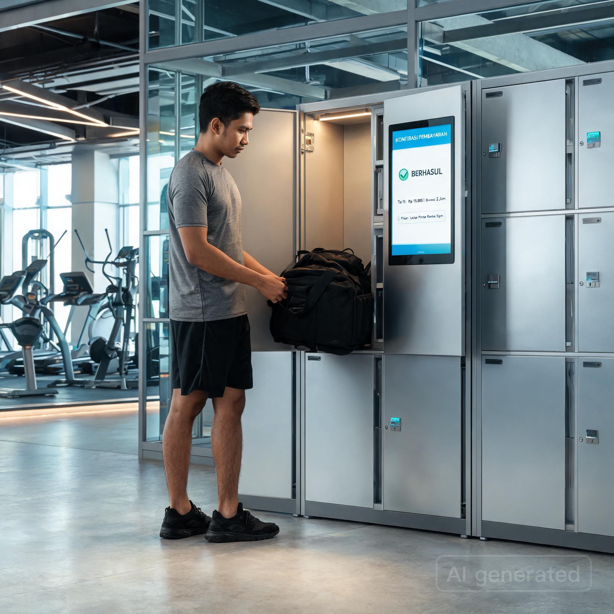 Ilustrasi Panduan Sewa Smart Locker Murah di Jakarta untuk Pemula