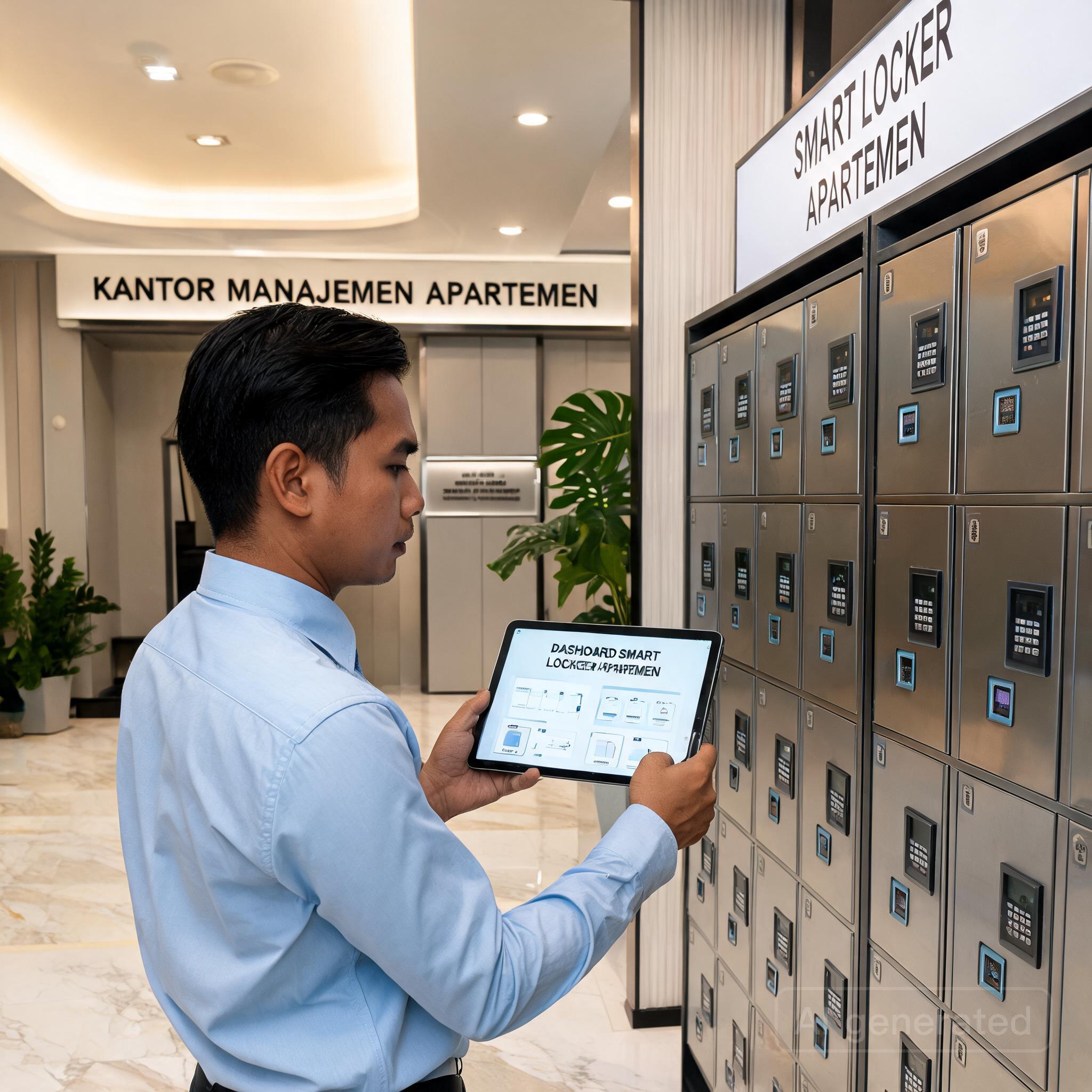 smart locker untuk apartemen bagian 4