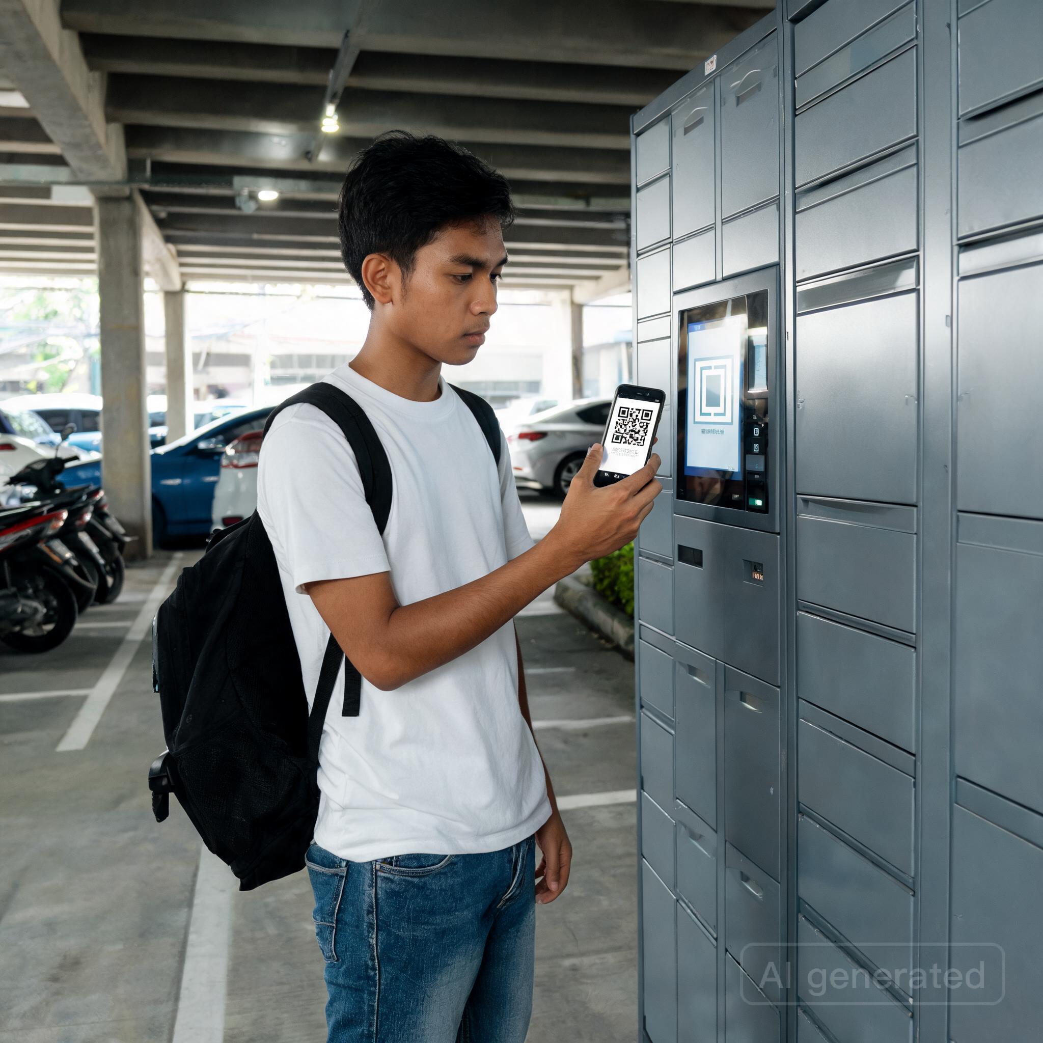 smart locker untuk kantor bagian 1