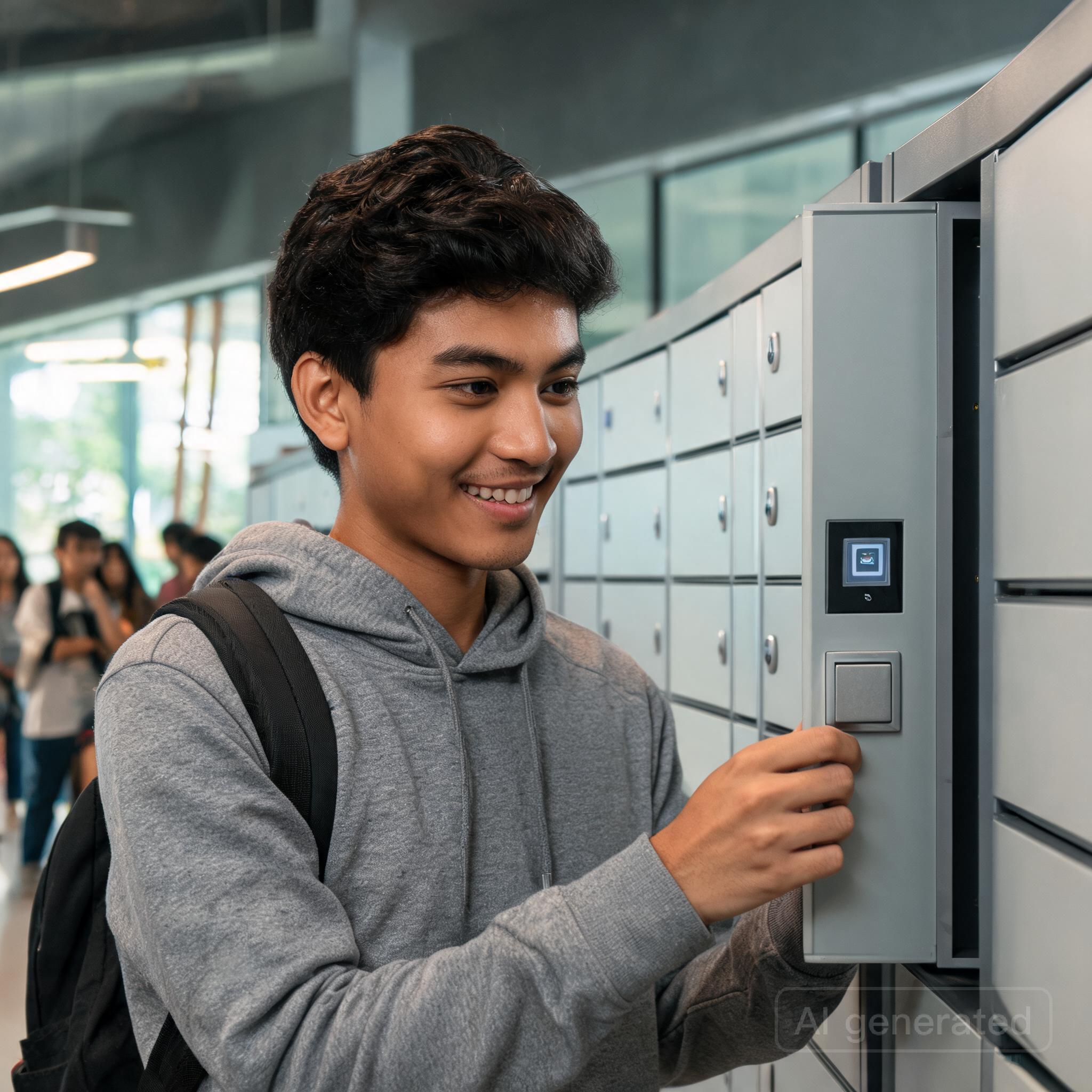 smart locker fingerprint bagian 5
