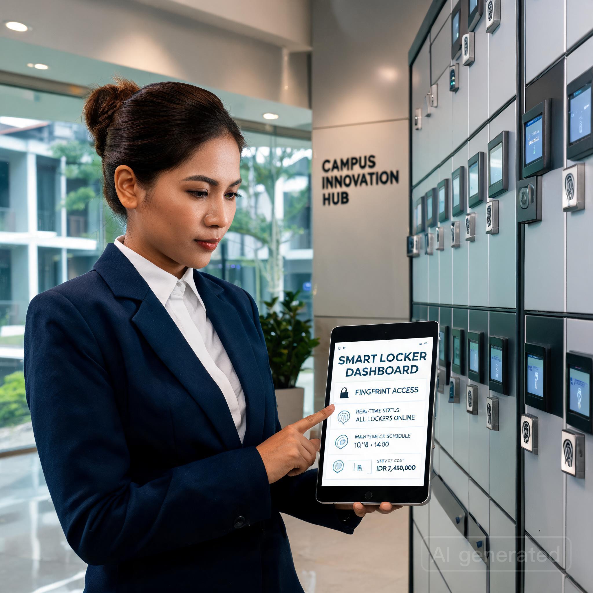 smart locker fingerprint bagian 4