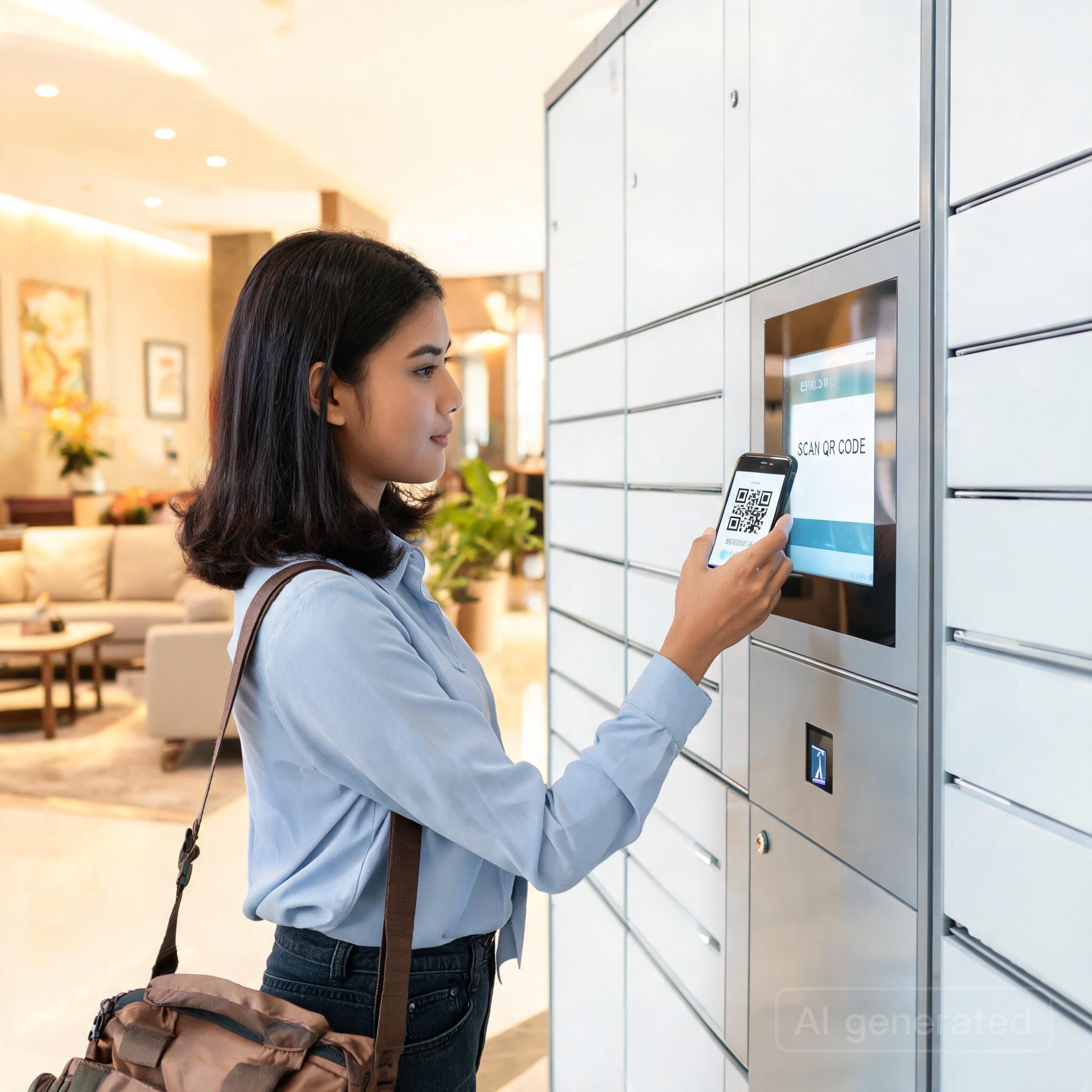 smart locker untuk pengiriman barang bagian 1