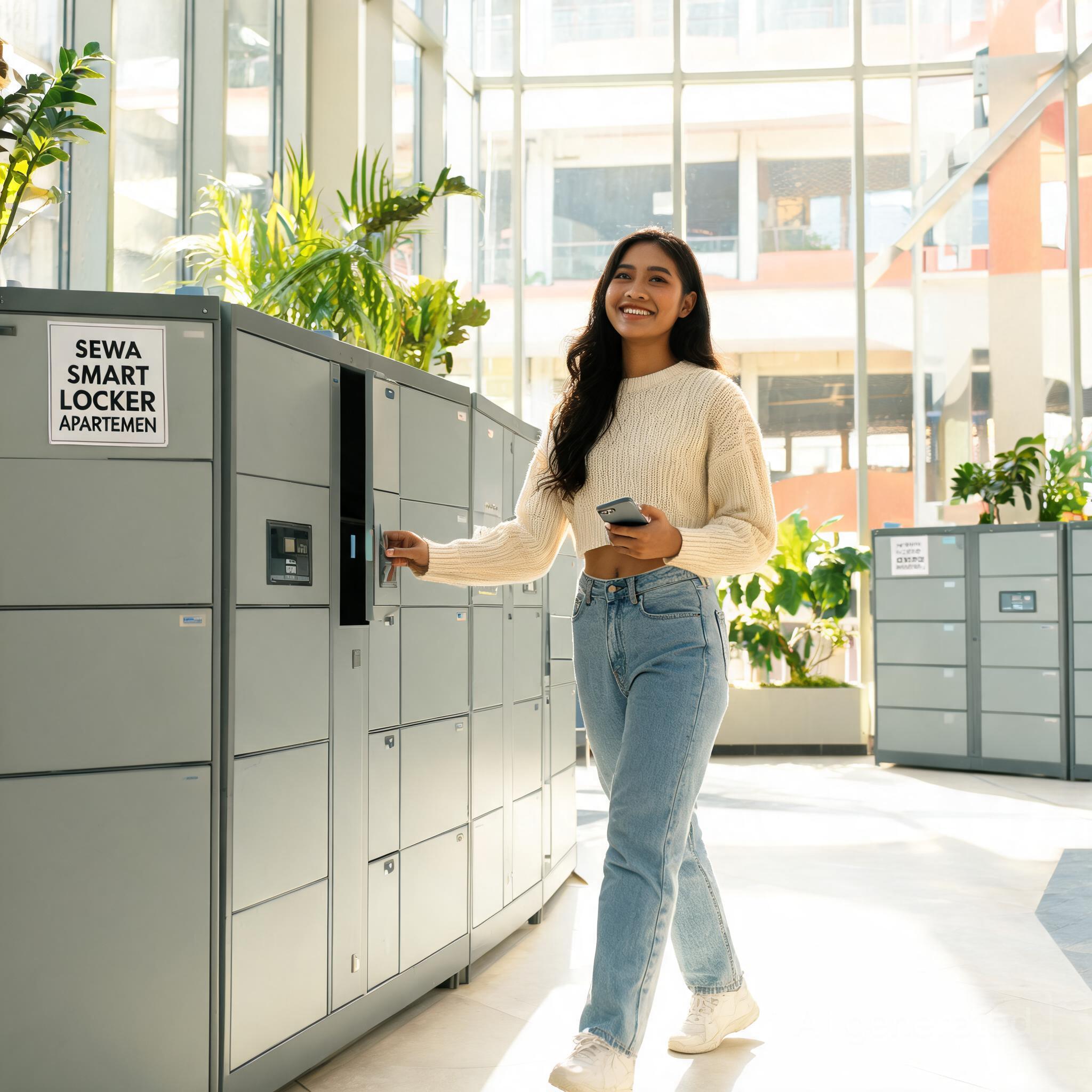 sewa smart locker apartemen bagian 5
