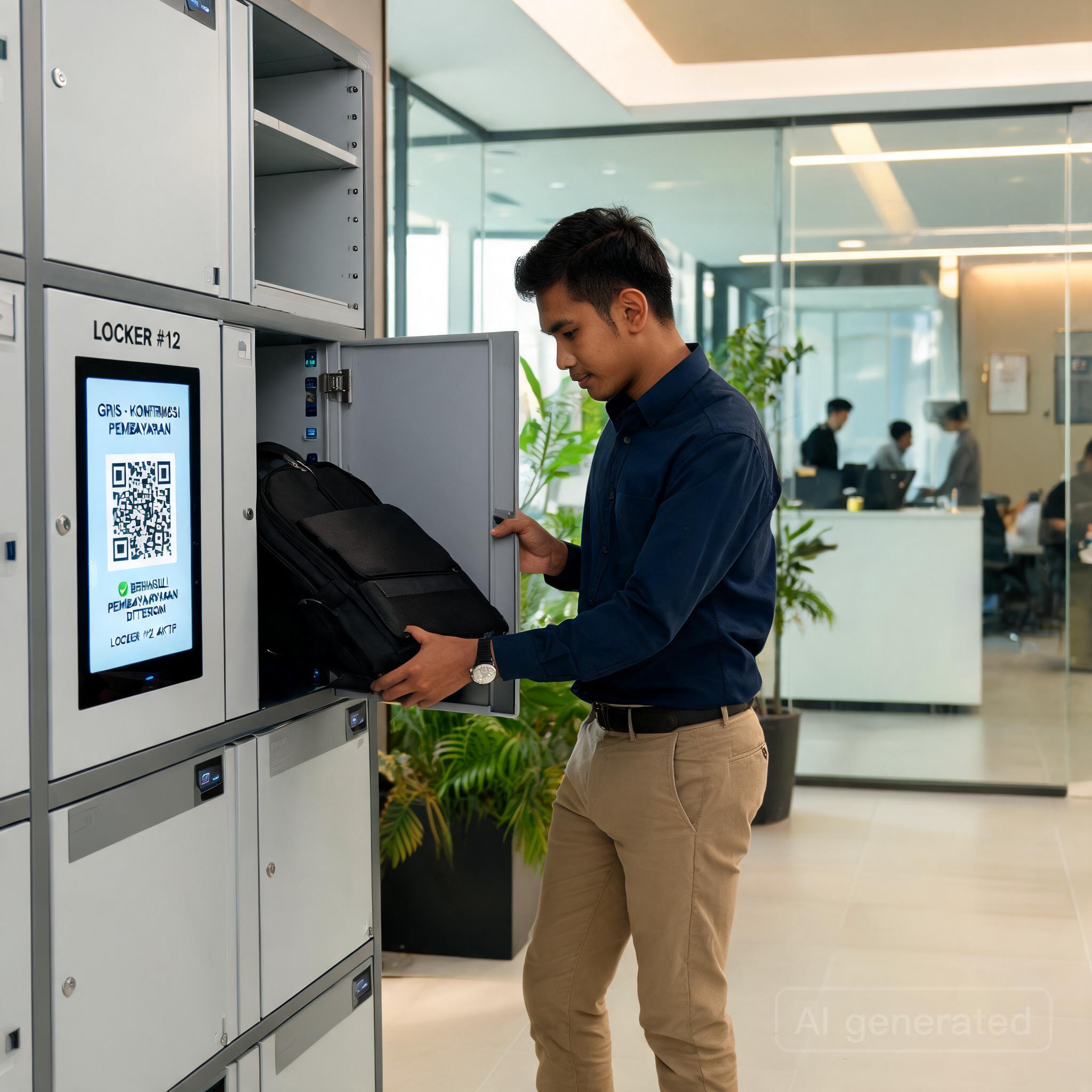 smart locker untuk kantor bagian 2