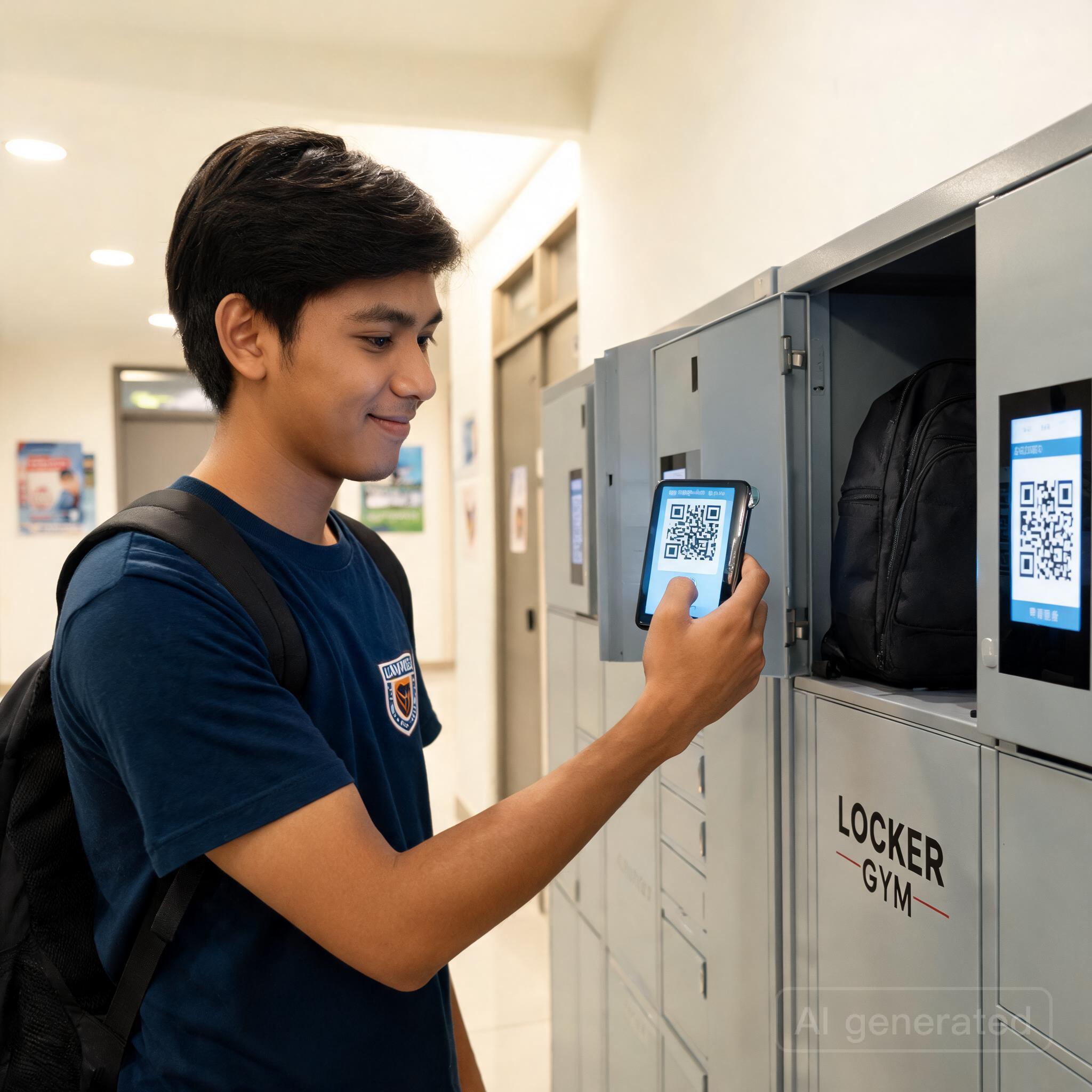 smart locker untuk gym bagian 1