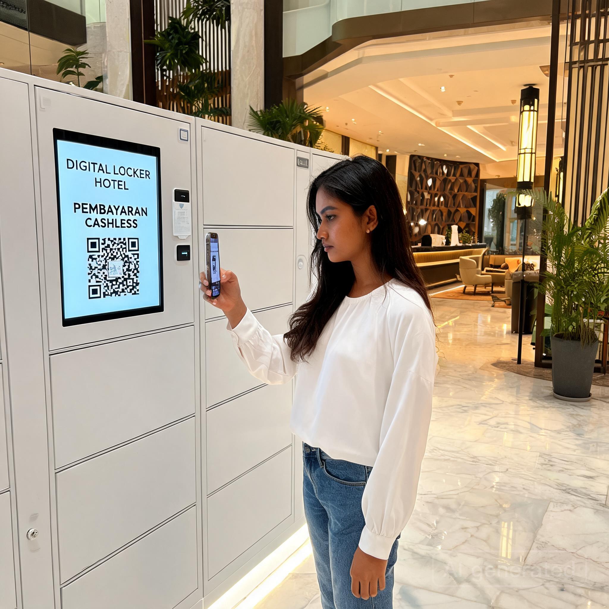 Digital Locker untuk Hotel bagian 1