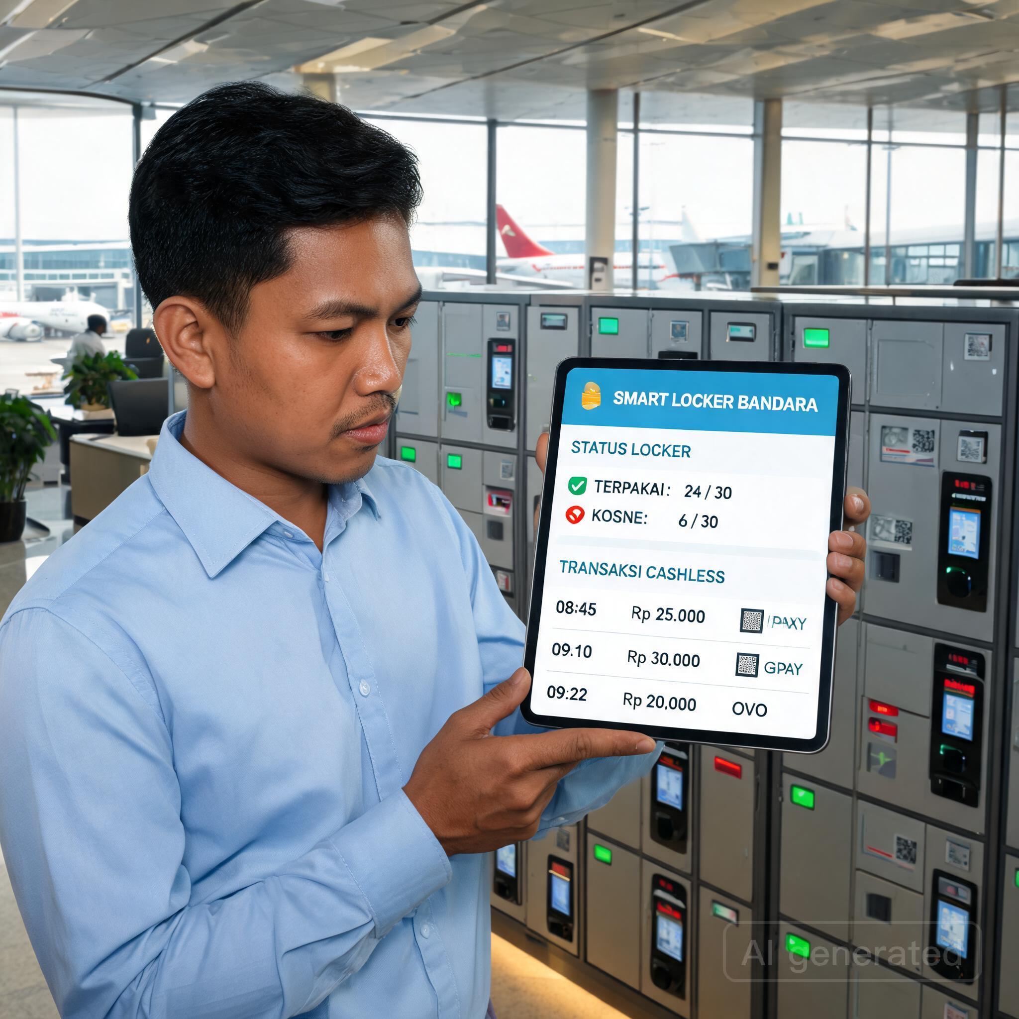 Smart Locker di Bandara bagian 4