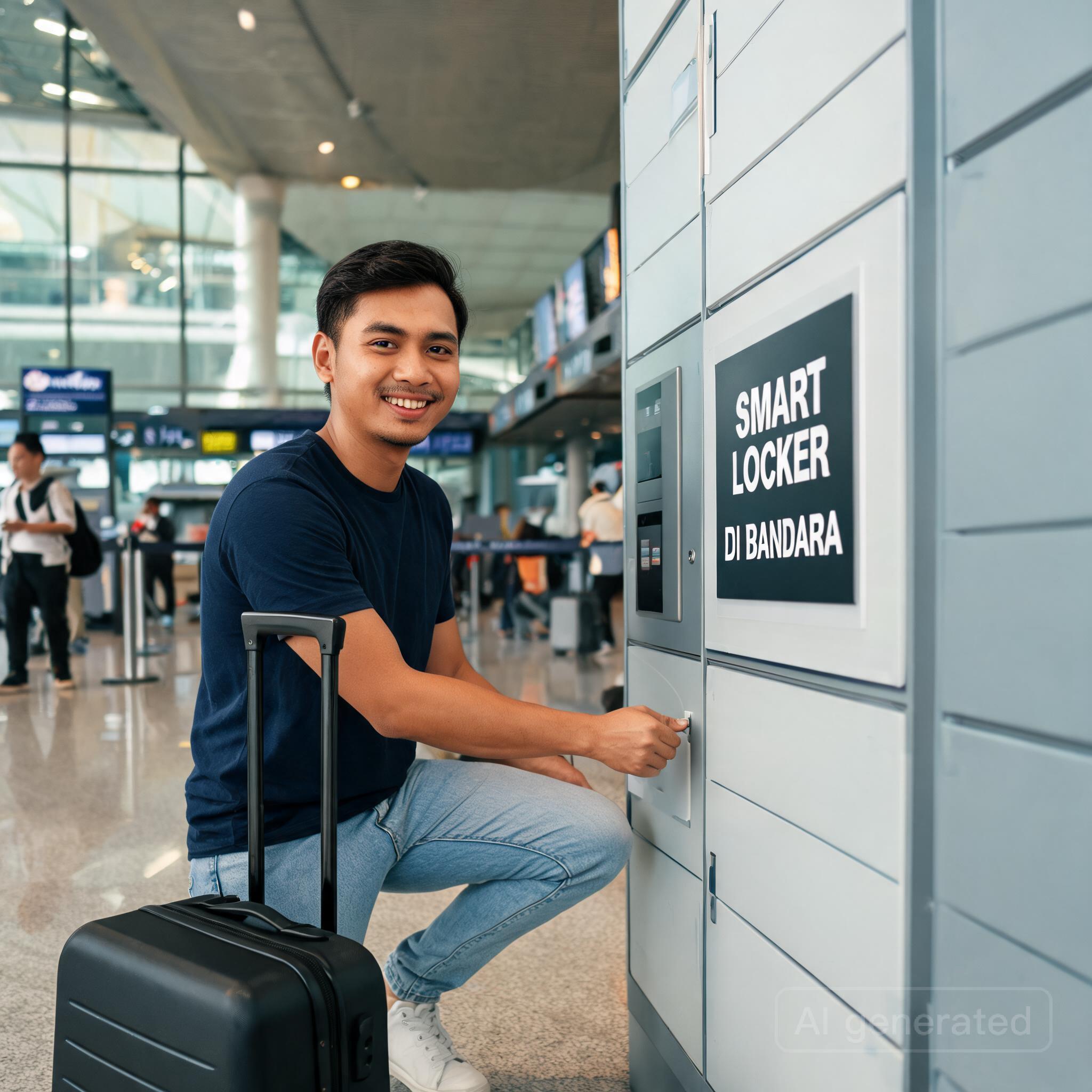 Smart Locker di Bandara bagian 5