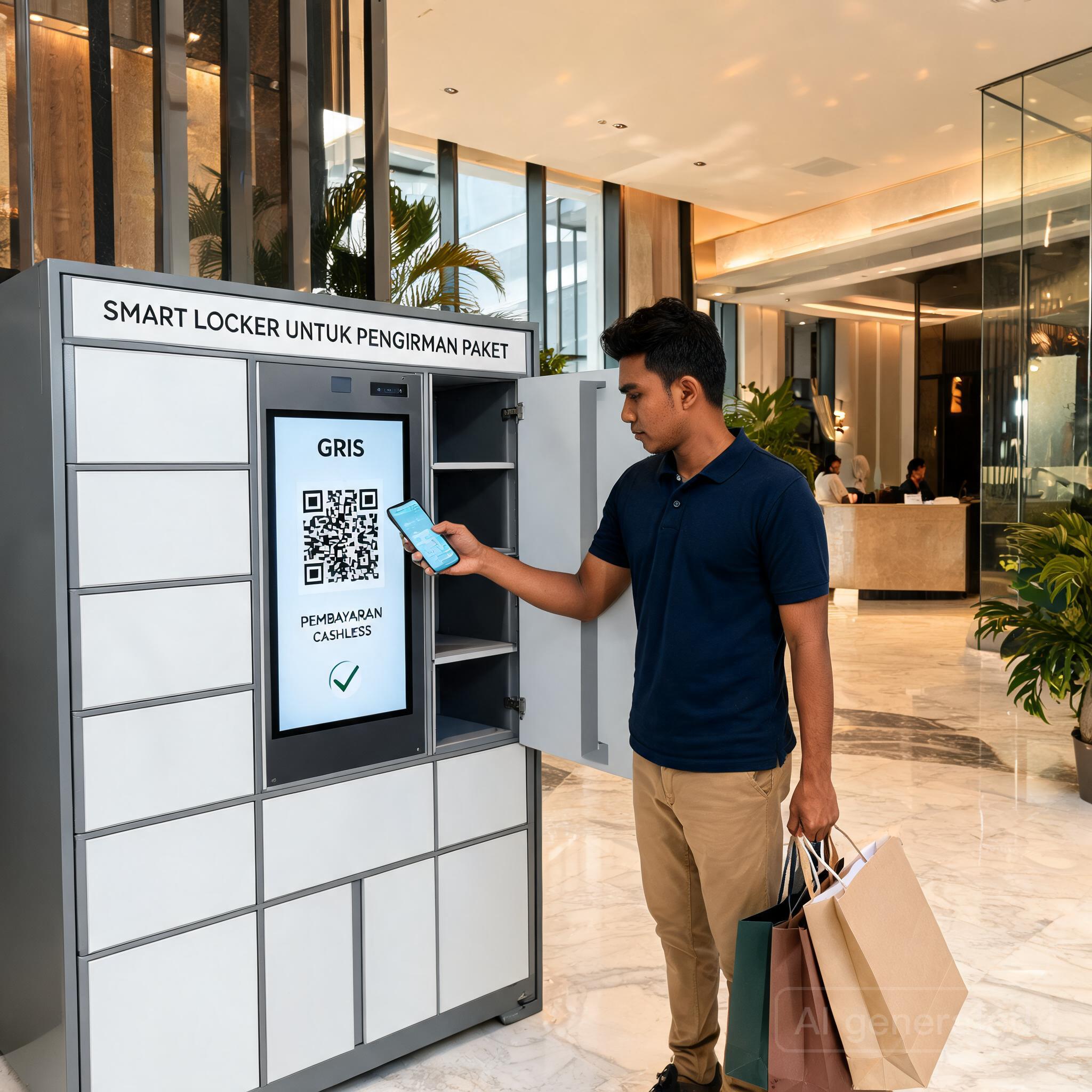Smart Locker untuk Pengiriman Paket bagian 2