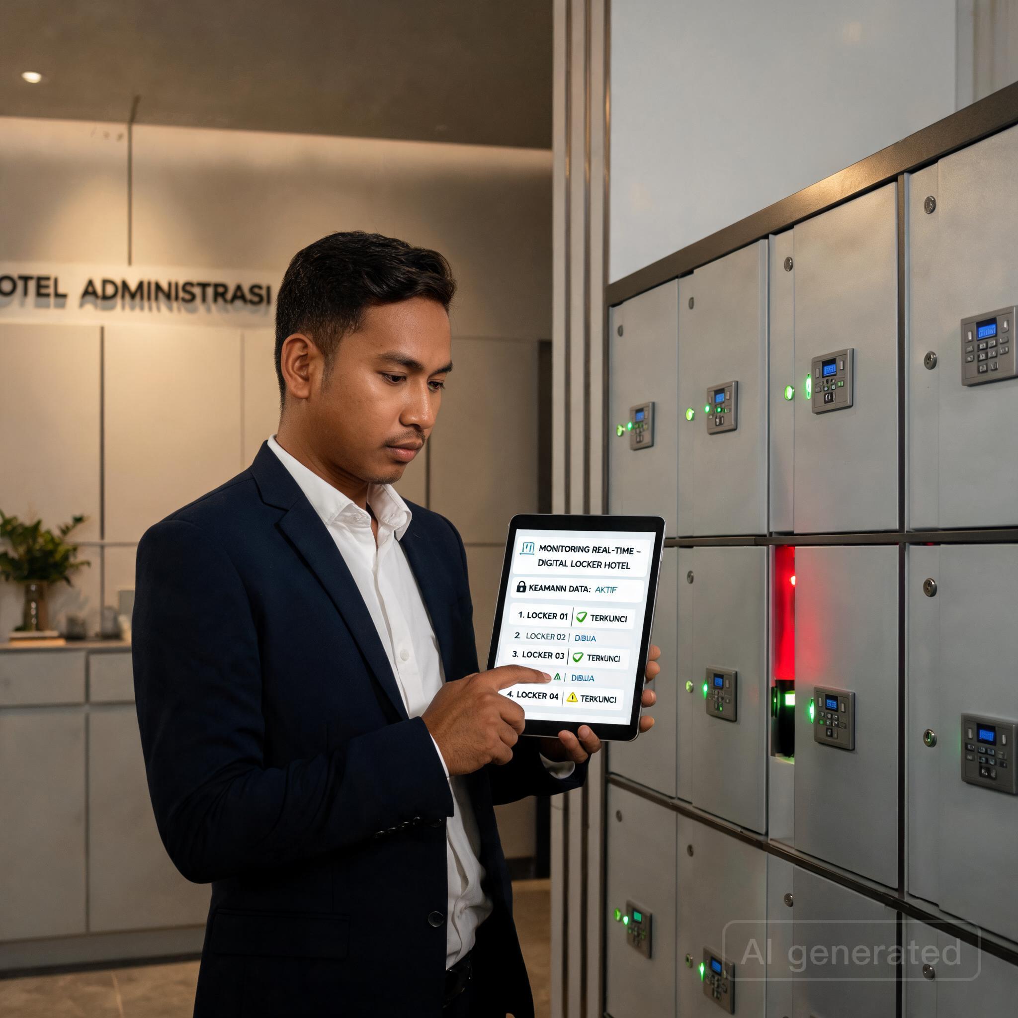 Digital Locker untuk Hotel bagian 4