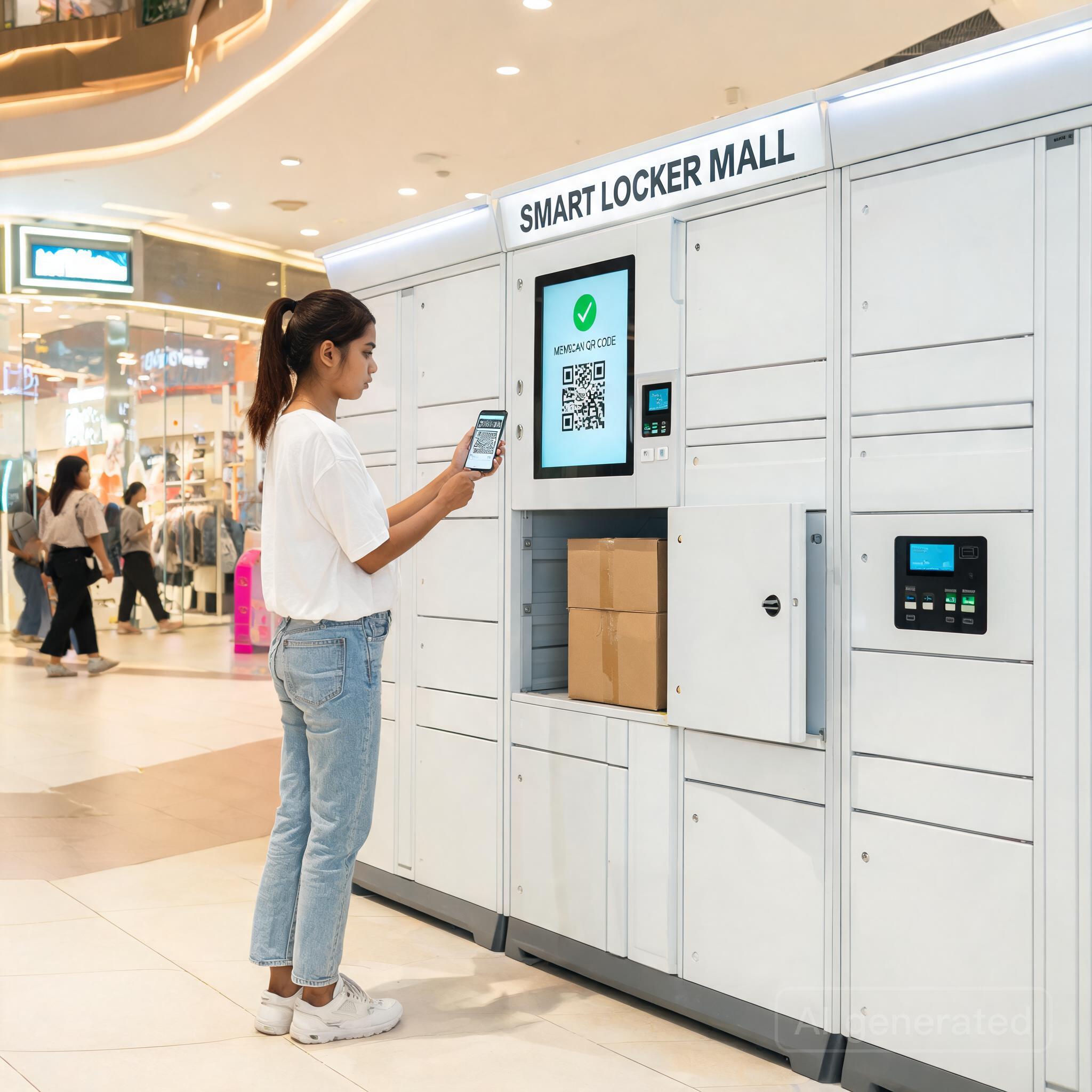Smart Locker di Mall bagian 1
