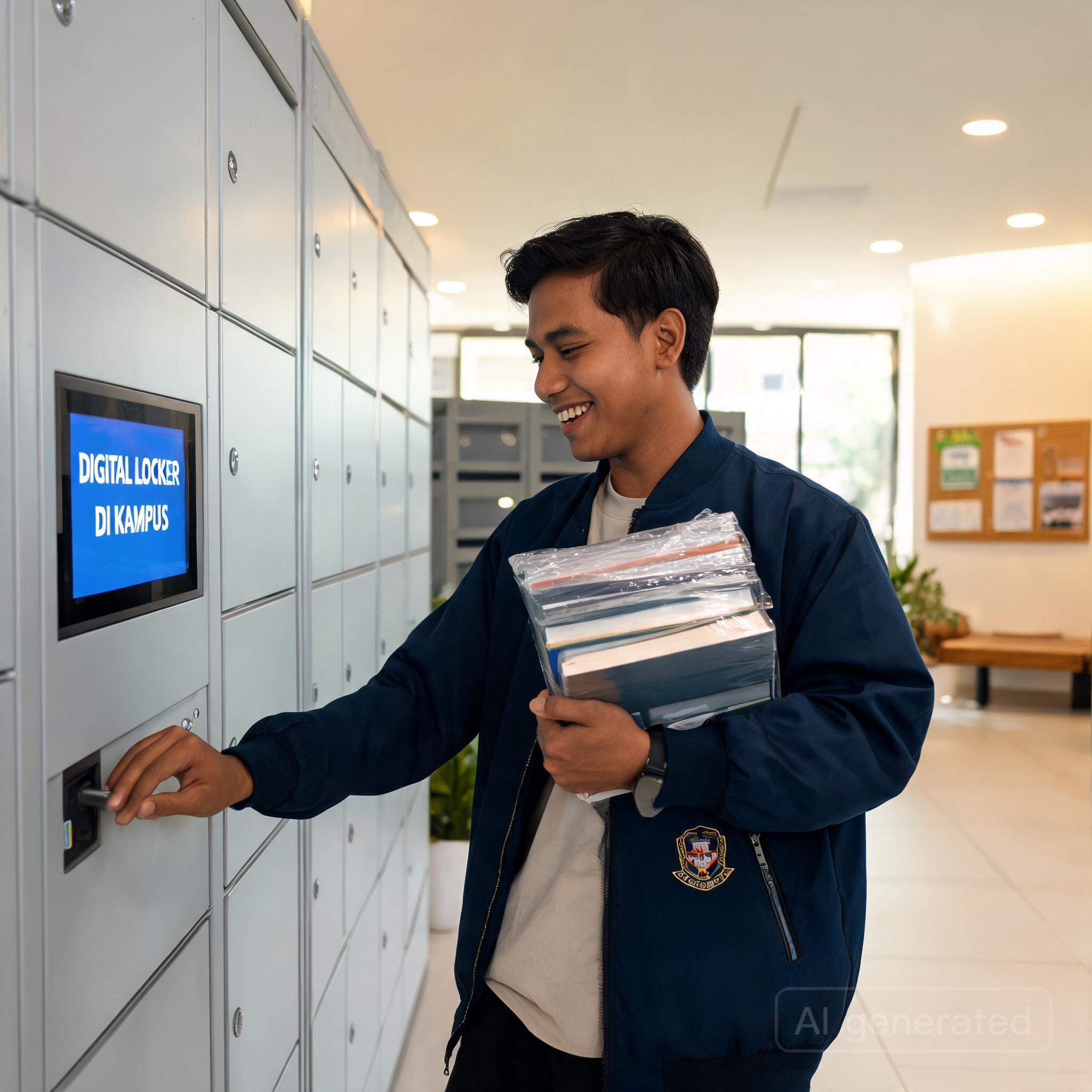 Digital Locker di Kampus bagian 5