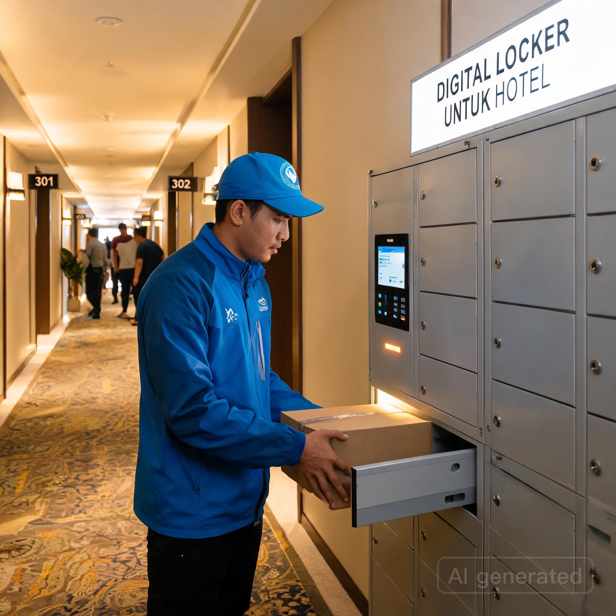 Digital Locker untuk Hotel bagian 2