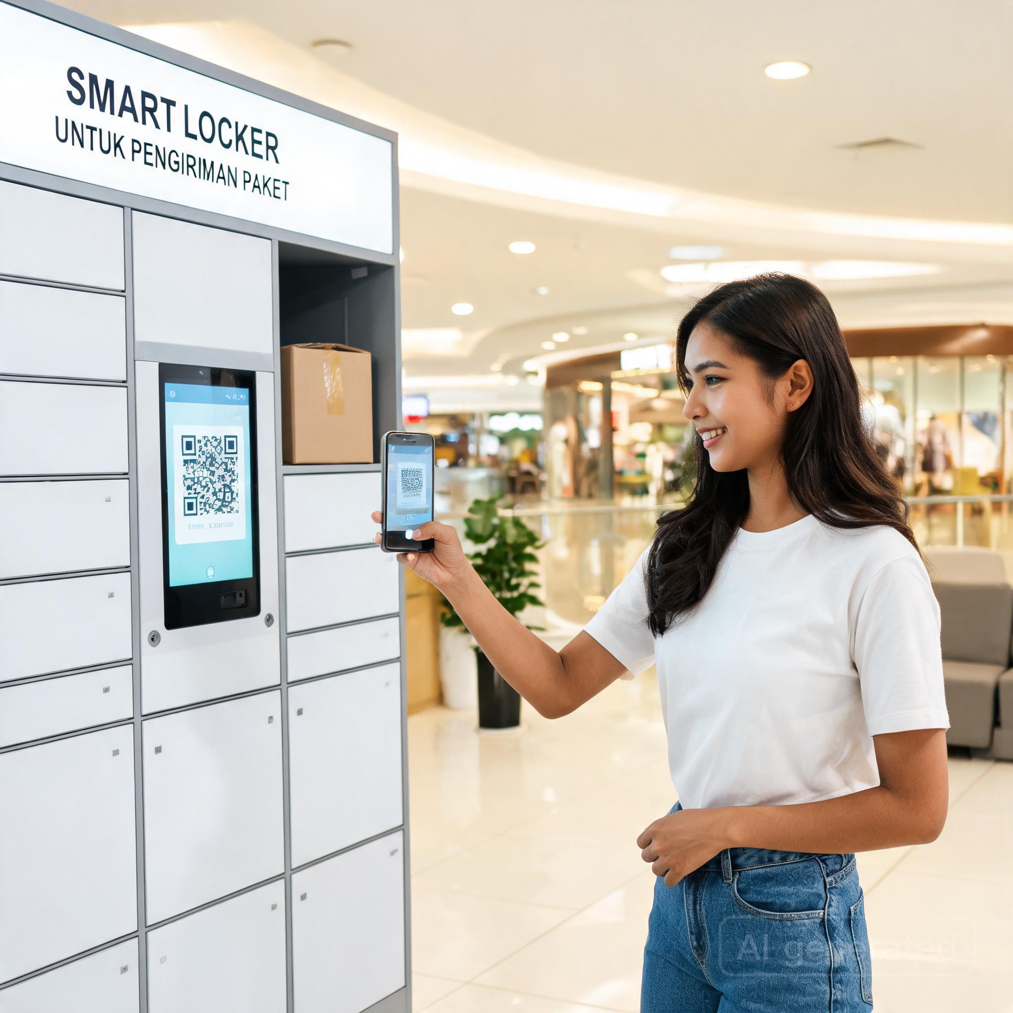 Smart Locker untuk Pengiriman Paket bagian 1