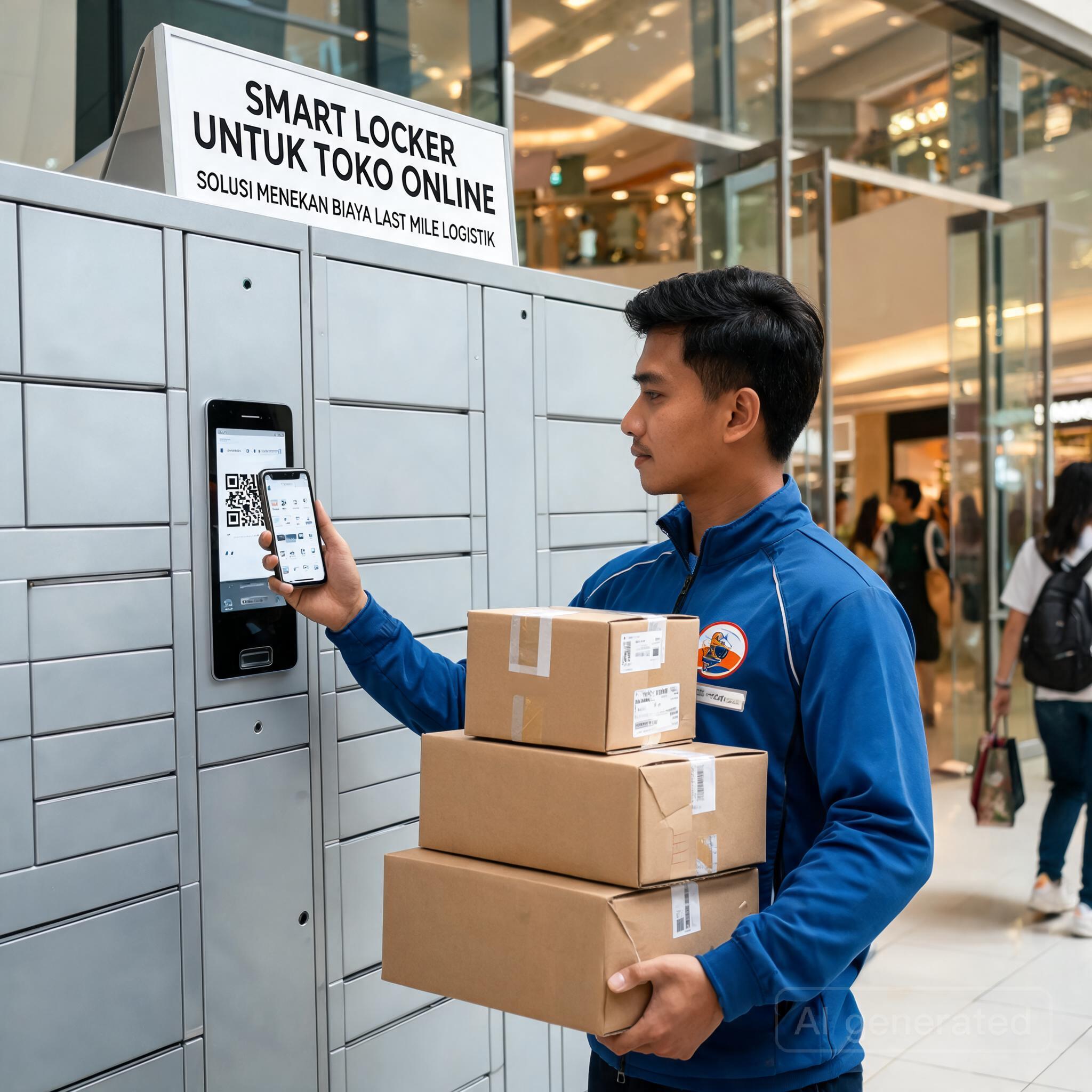 Smart Locker untuk Toko Online bagian 1