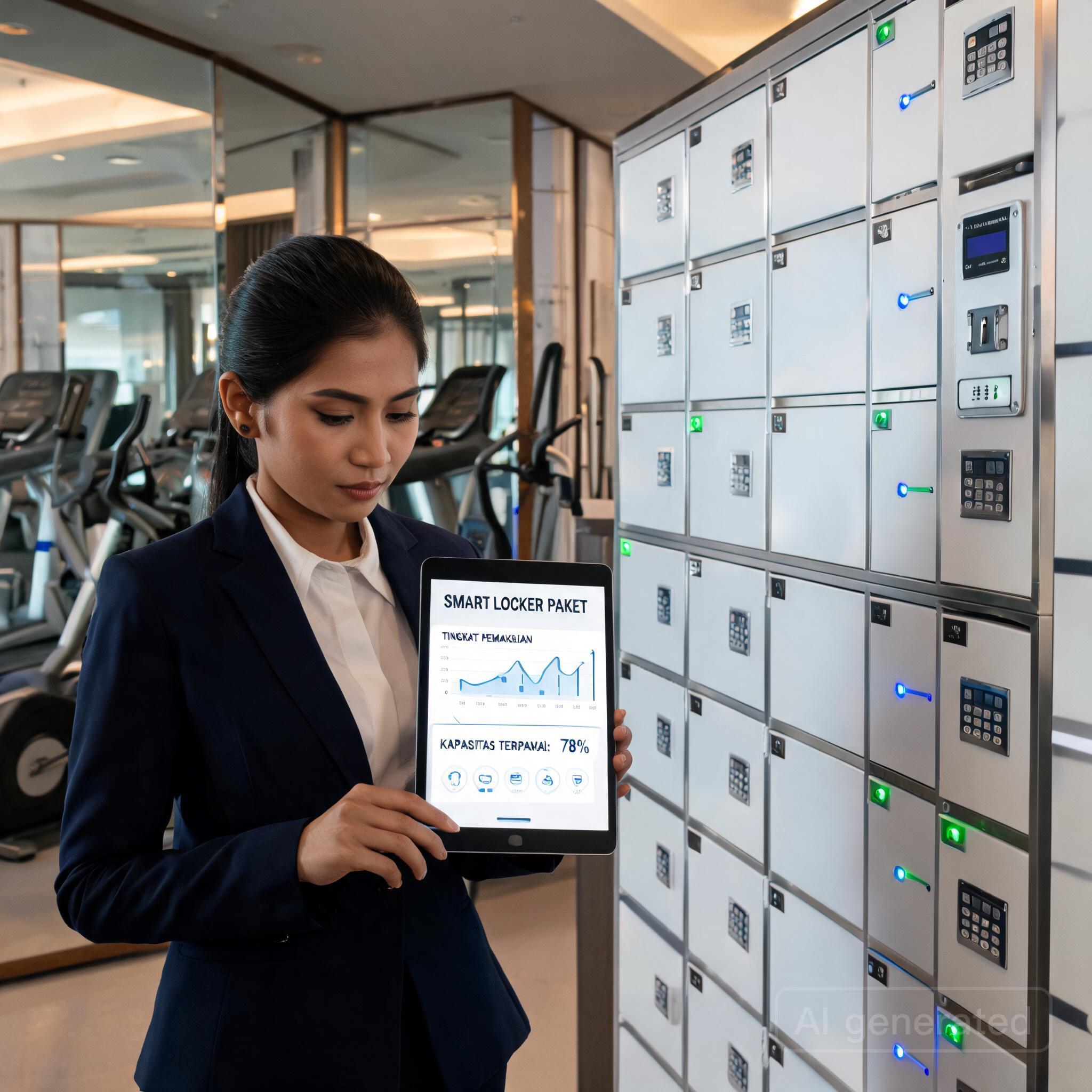 Smart Locker untuk Pengiriman Paket bagian 4